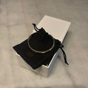 Mejuri gold vermeil cuff bracelet